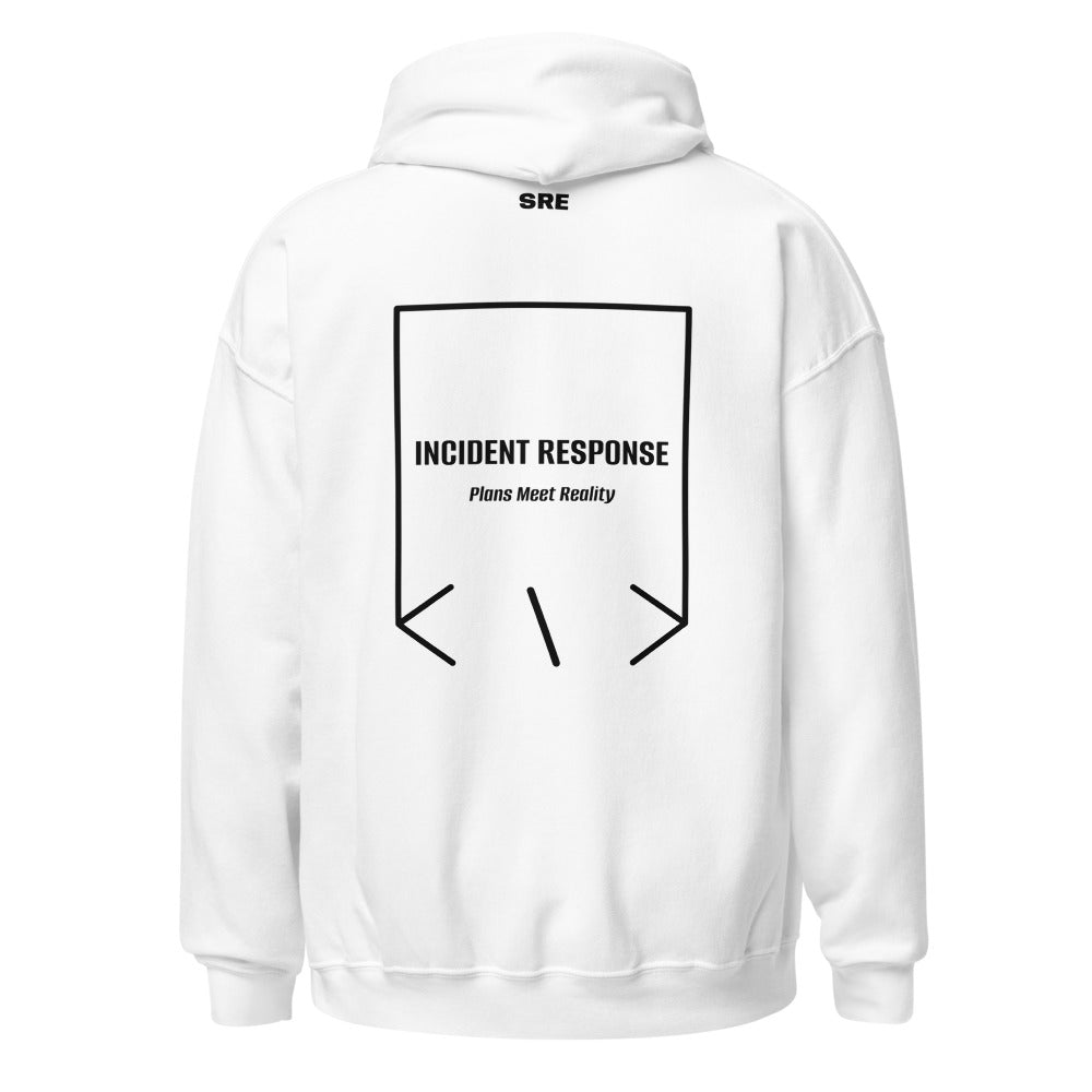 Incident Response — White Black back mockup