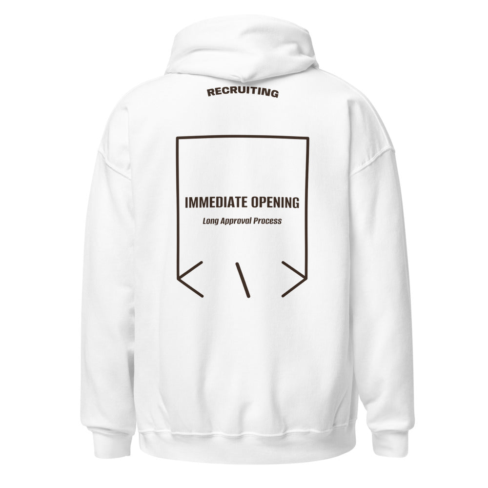 Immediate Opening — secondary back mockup