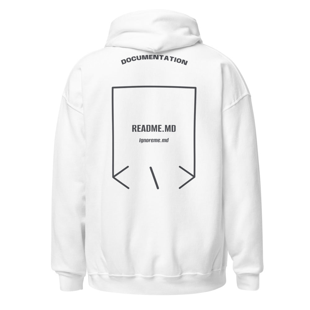 Readme.md — White Dark Heather back mockup
