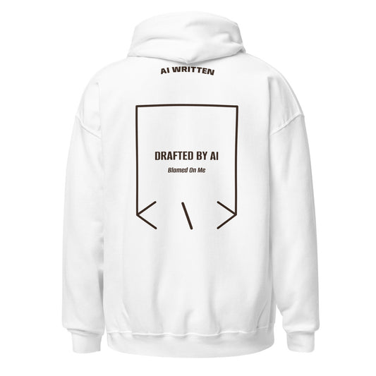 Drafted By AI — secondary back mockup