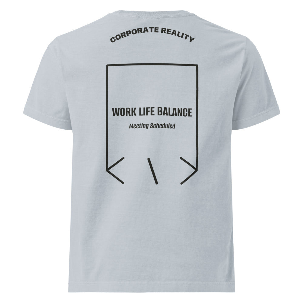 Work Life Balance — Light Washed Denim Washed Black back mockup