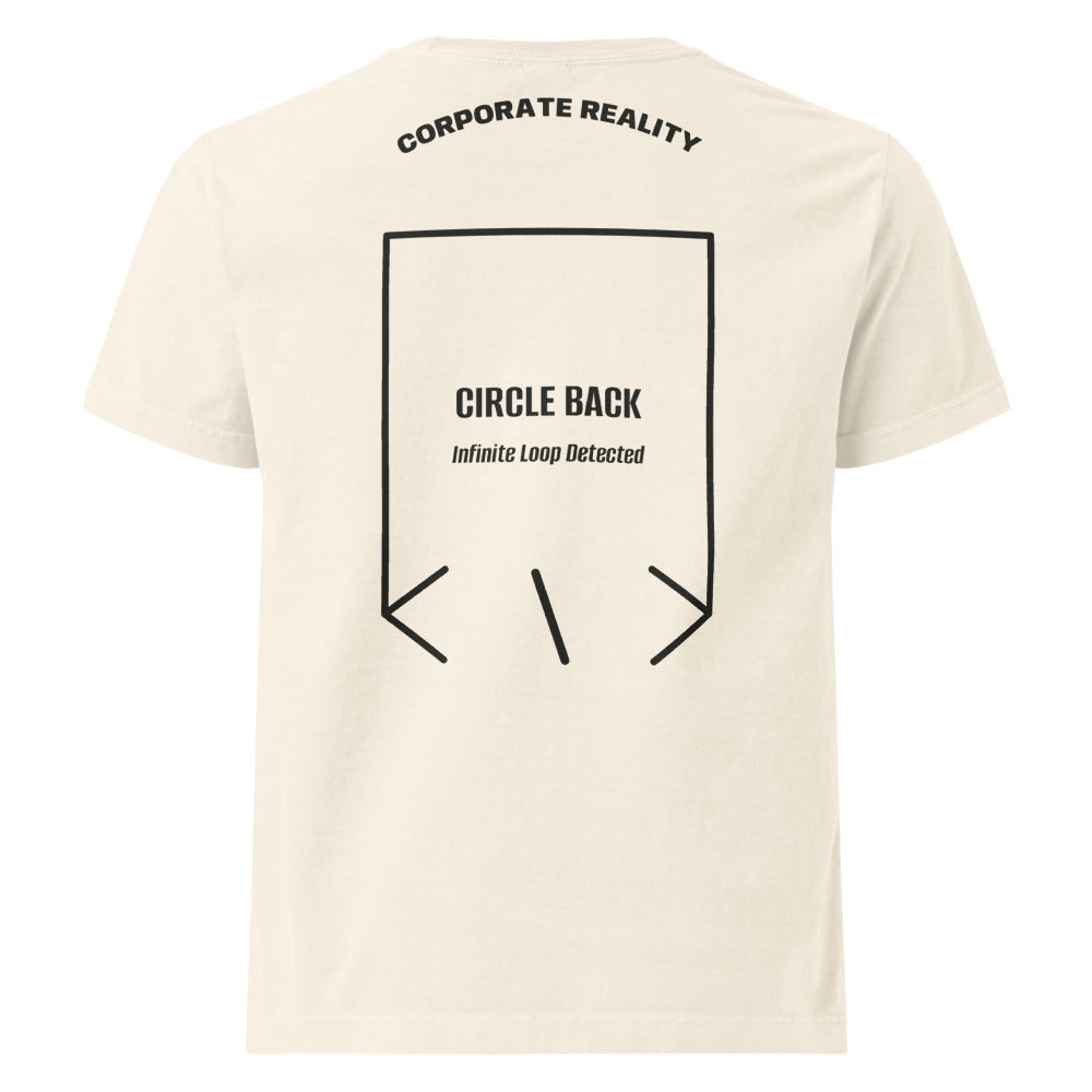 Circle Back — secondary back mockup