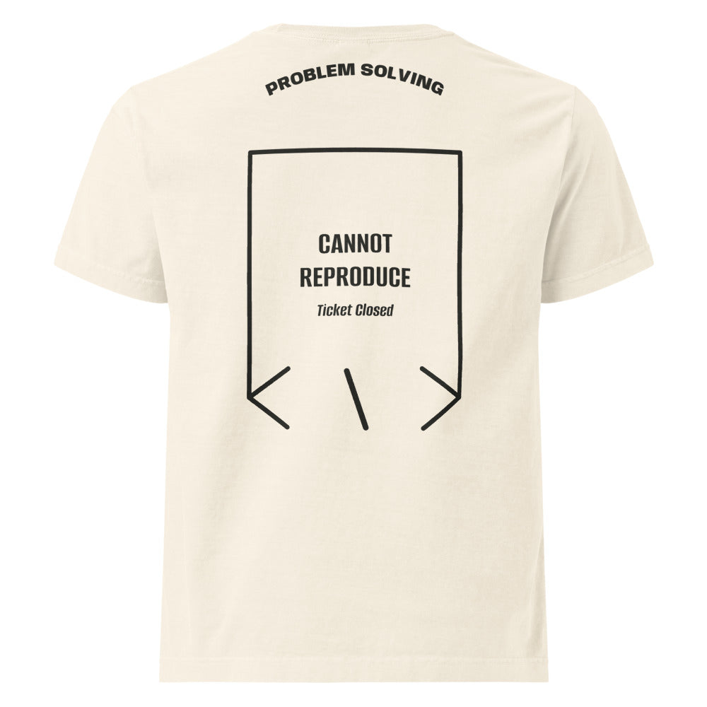 Cannot Reproduce — Vintage White Washed Black back mockup
