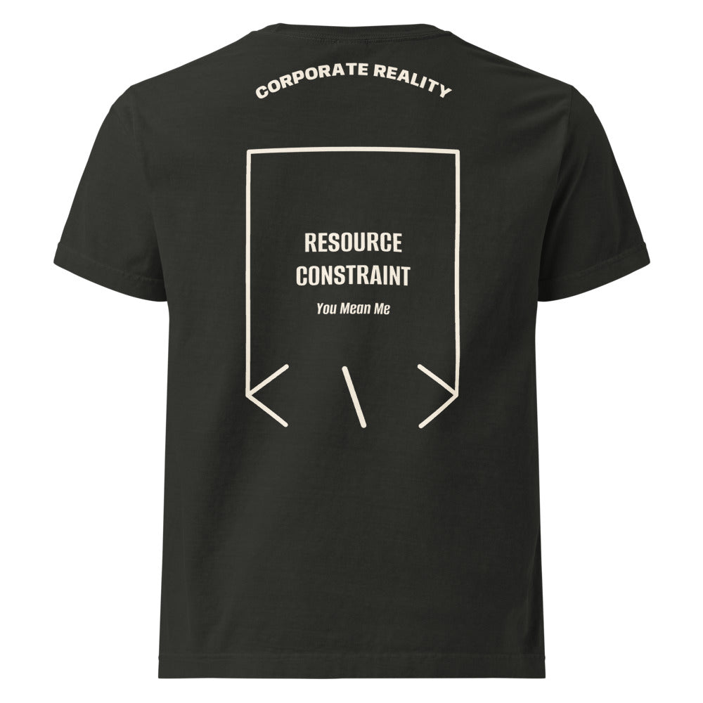 Resource Constraint — secondary back mockup