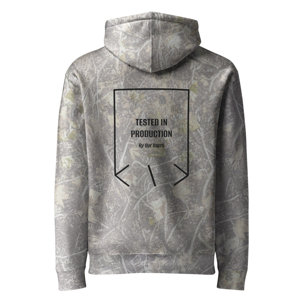 Tested In Production — Deadwood Tree Camo Black Camo back mockup