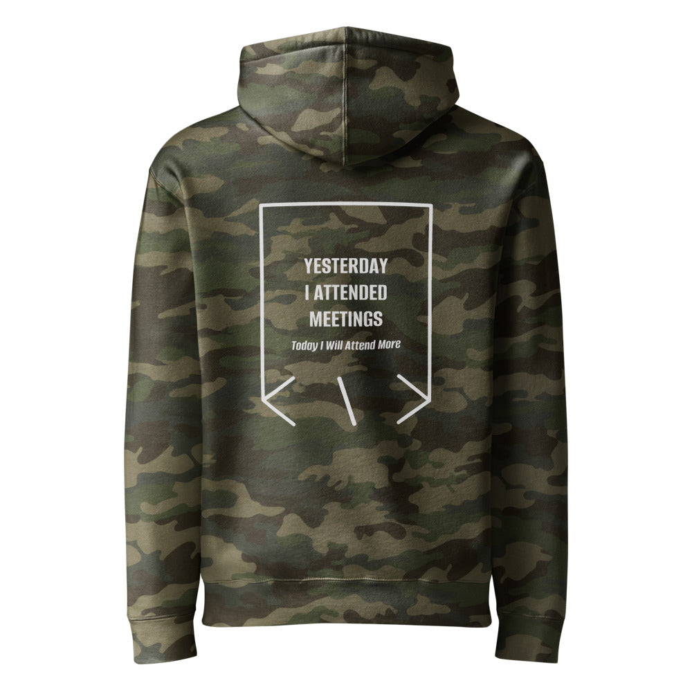Yesterday I Attended Meetings — secondary back mockup
