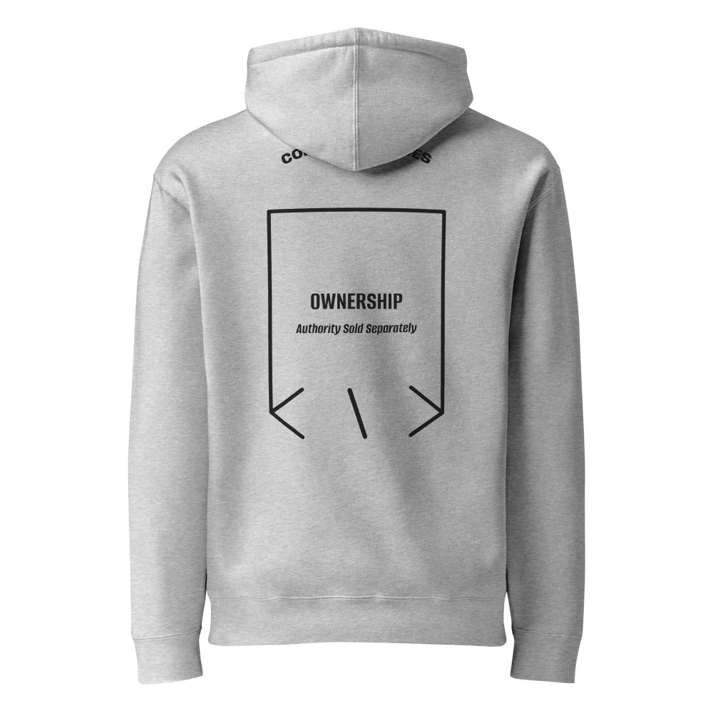 Ownership — Grey Heather Black Camo back mockup