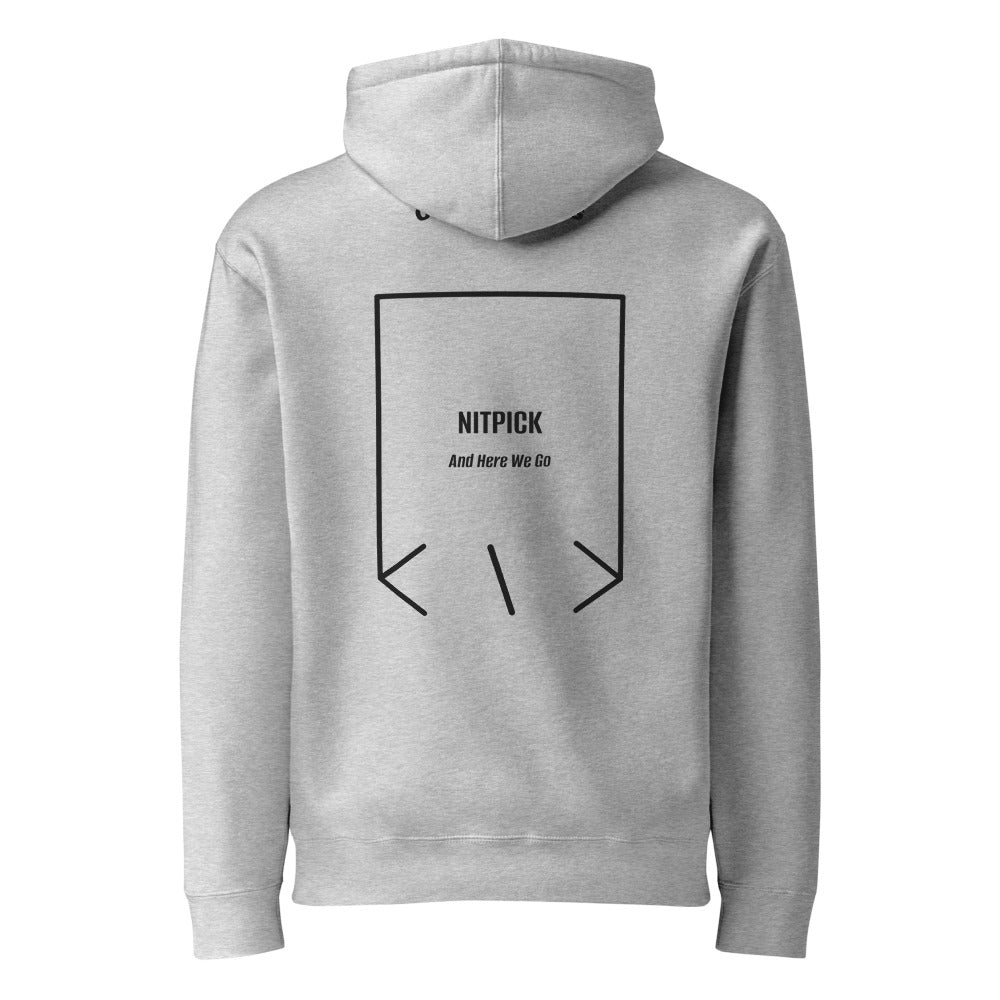 Nitpick — Grey Heather Black Camo back mockup