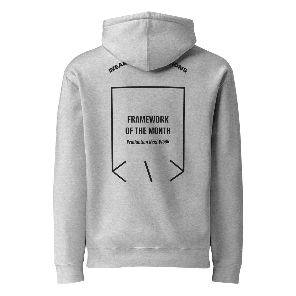 Framework Of The Month — Grey Heather Black Camo back mockup