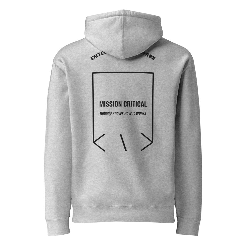 Mission Critical — secondary back mockup