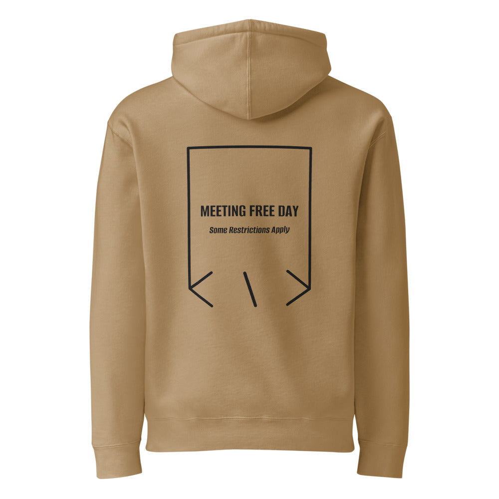 Meeting Free Day — Sandstone Black Camo back mockup