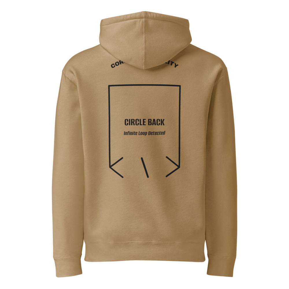 Circle Back — Sandstone Black Camo back mockup