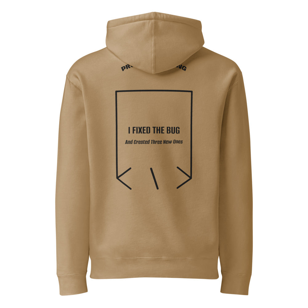I Fixed The Bug — Sandstone Black Camo back mockup