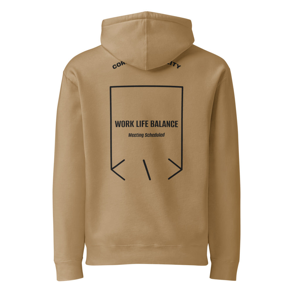 Work Life Balance — Sandstone Black Camo back mockup