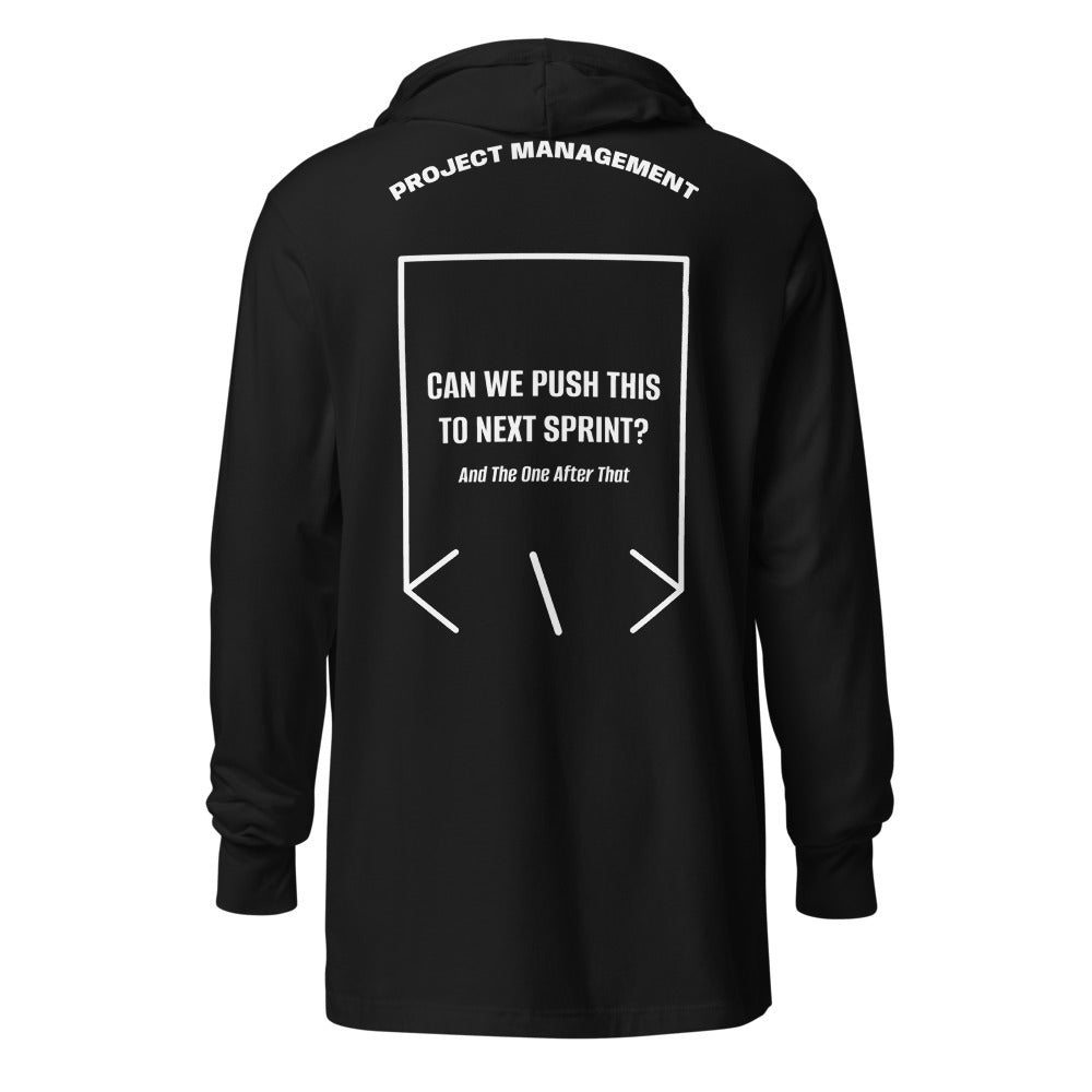 Can We Push This To Next Sprint? — Black White back mockup