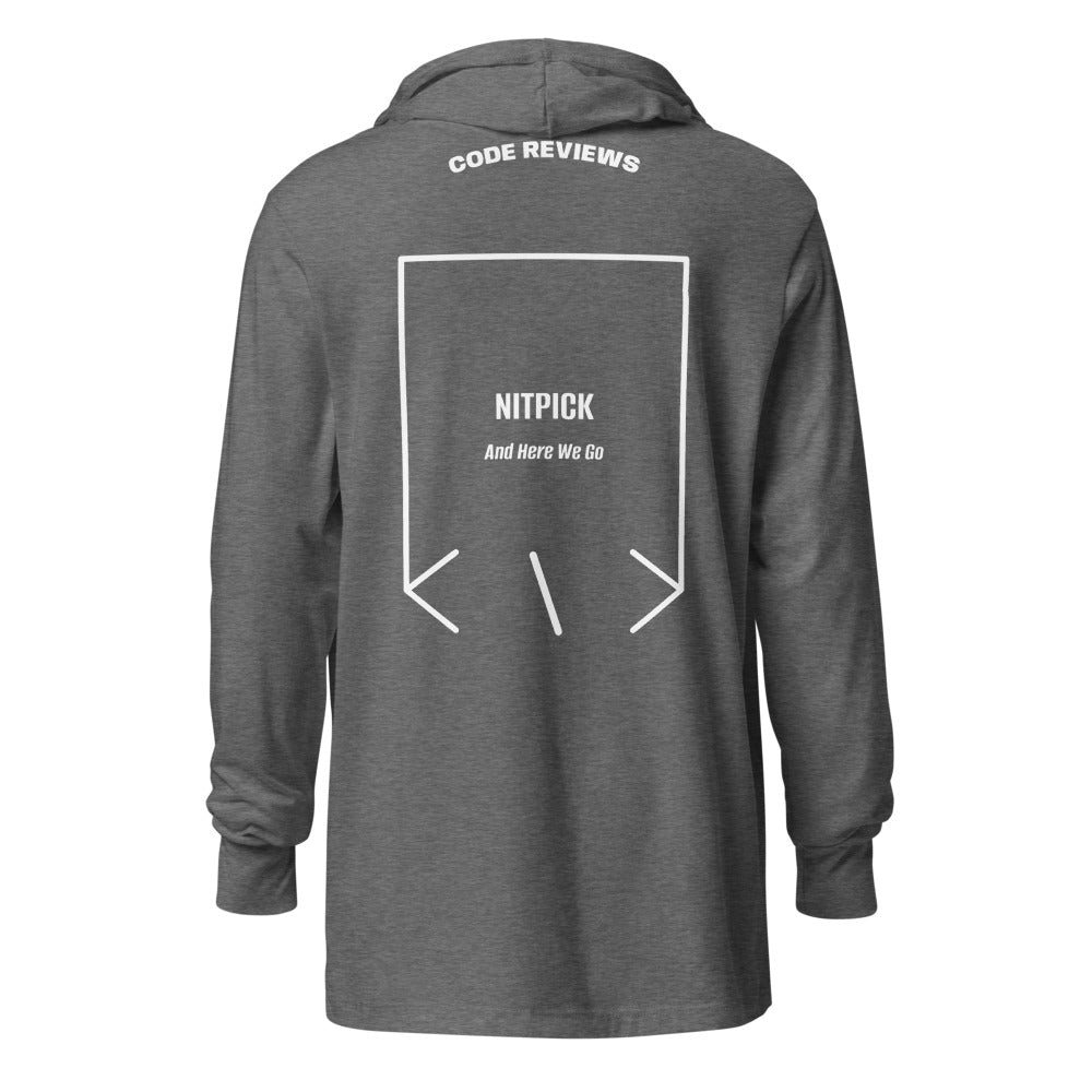Nitpick — Grey Triblend White back mockup