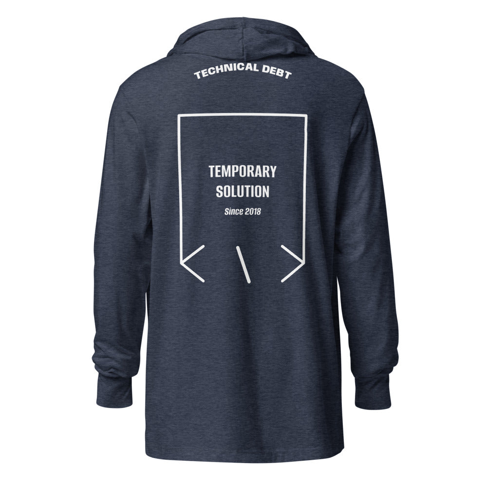 Temporary Solution — secondary back mockup