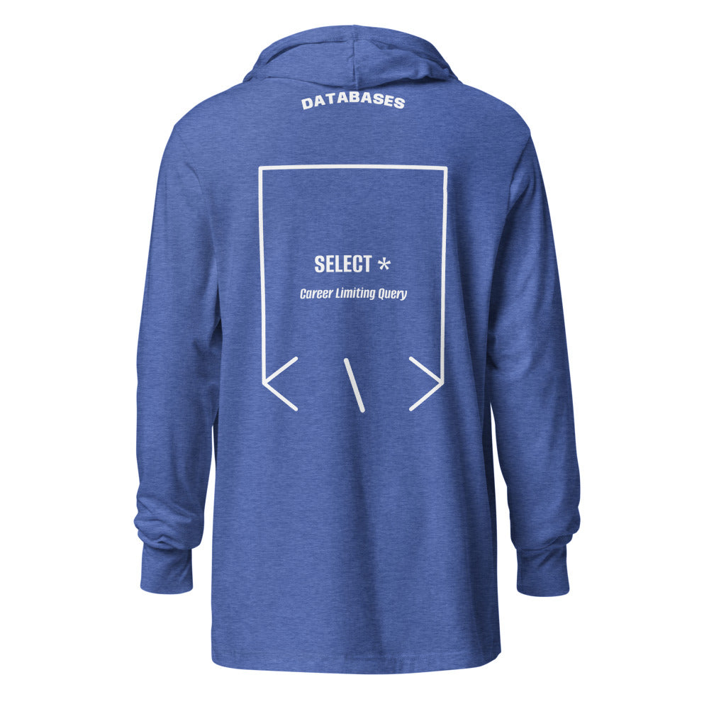 SELECT * — Heather True Royal White back mockup