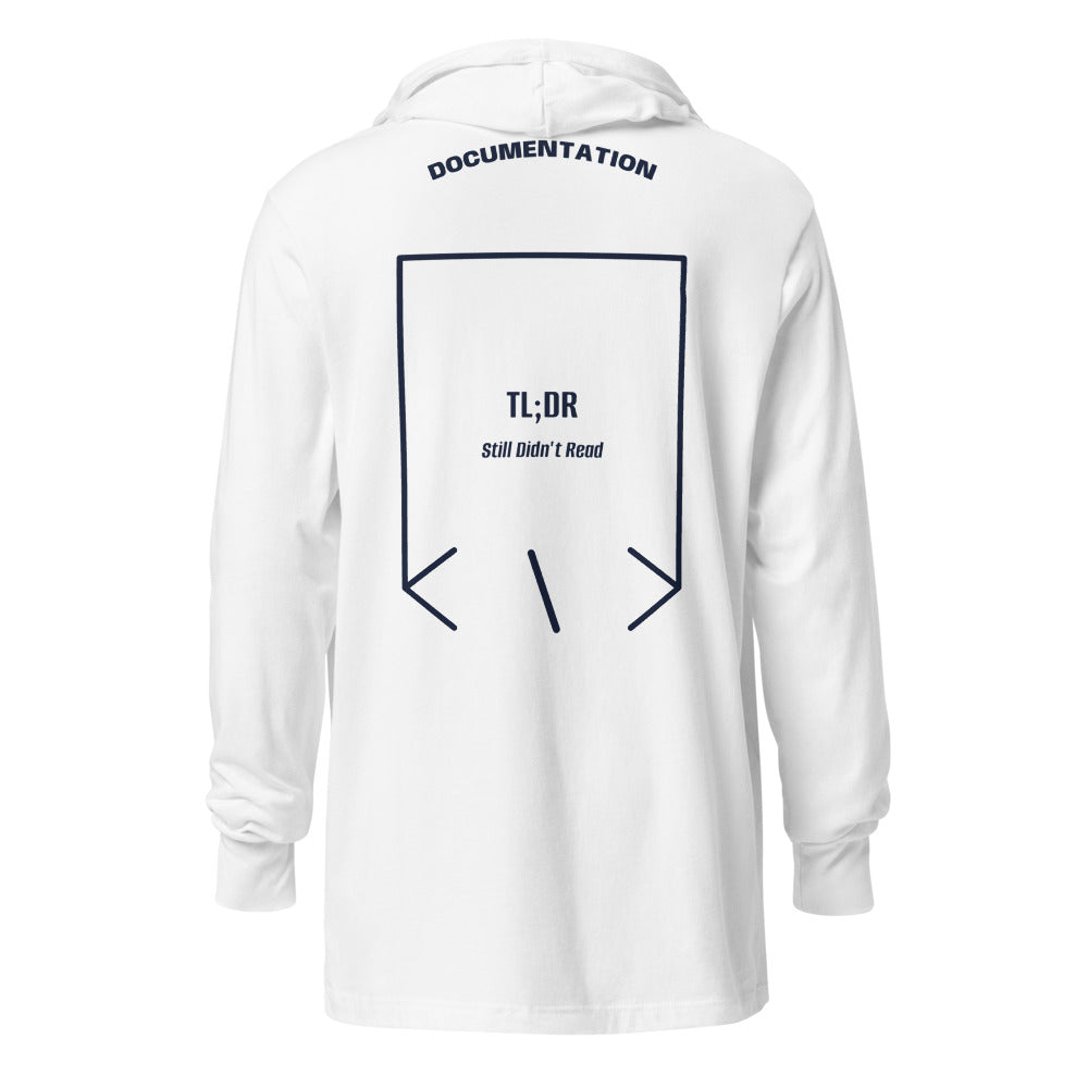 TL;DR — White Heather Navy back mockup