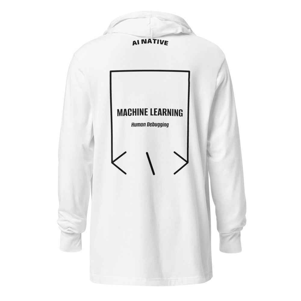 Machine Learning — White Black back mockup