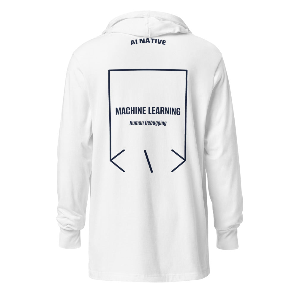 Machine Learning — White Heather Navy back mockup