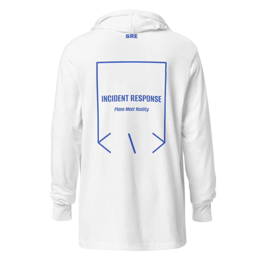 Incident Response — White Heather True Royal back mockup