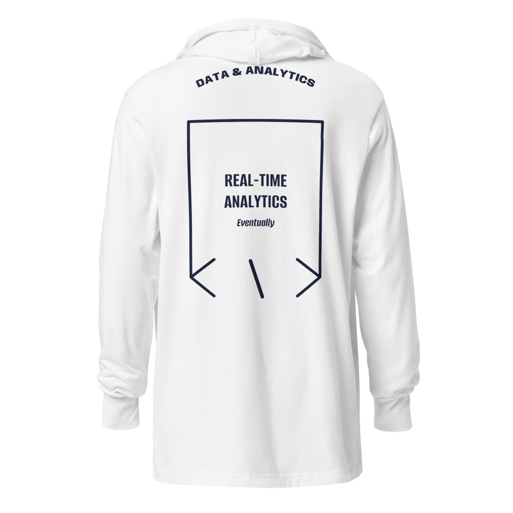 Real-Time Analytics — White Heather Navy back mockup