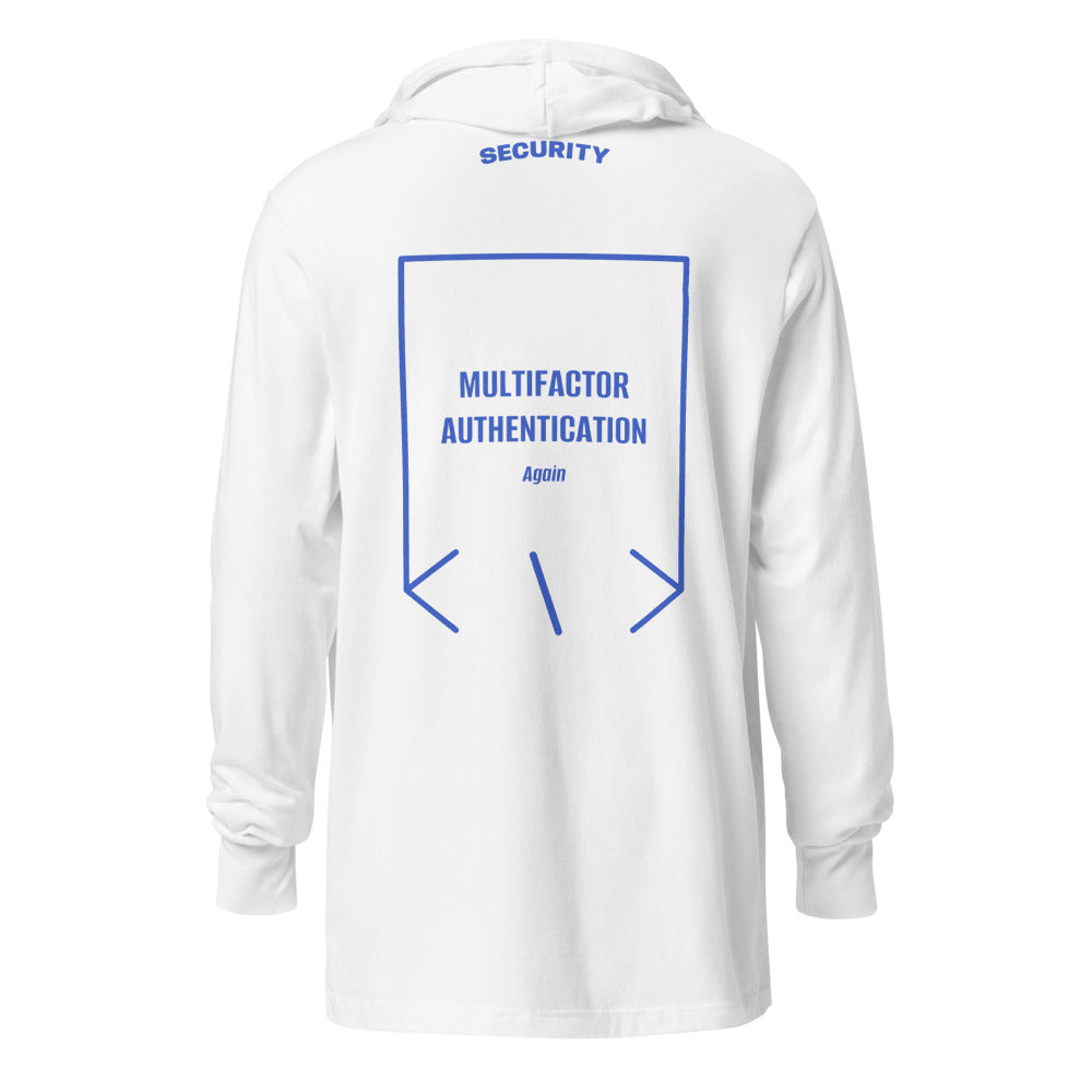 Multifactor Authentication — White Heather True Royal back mockup