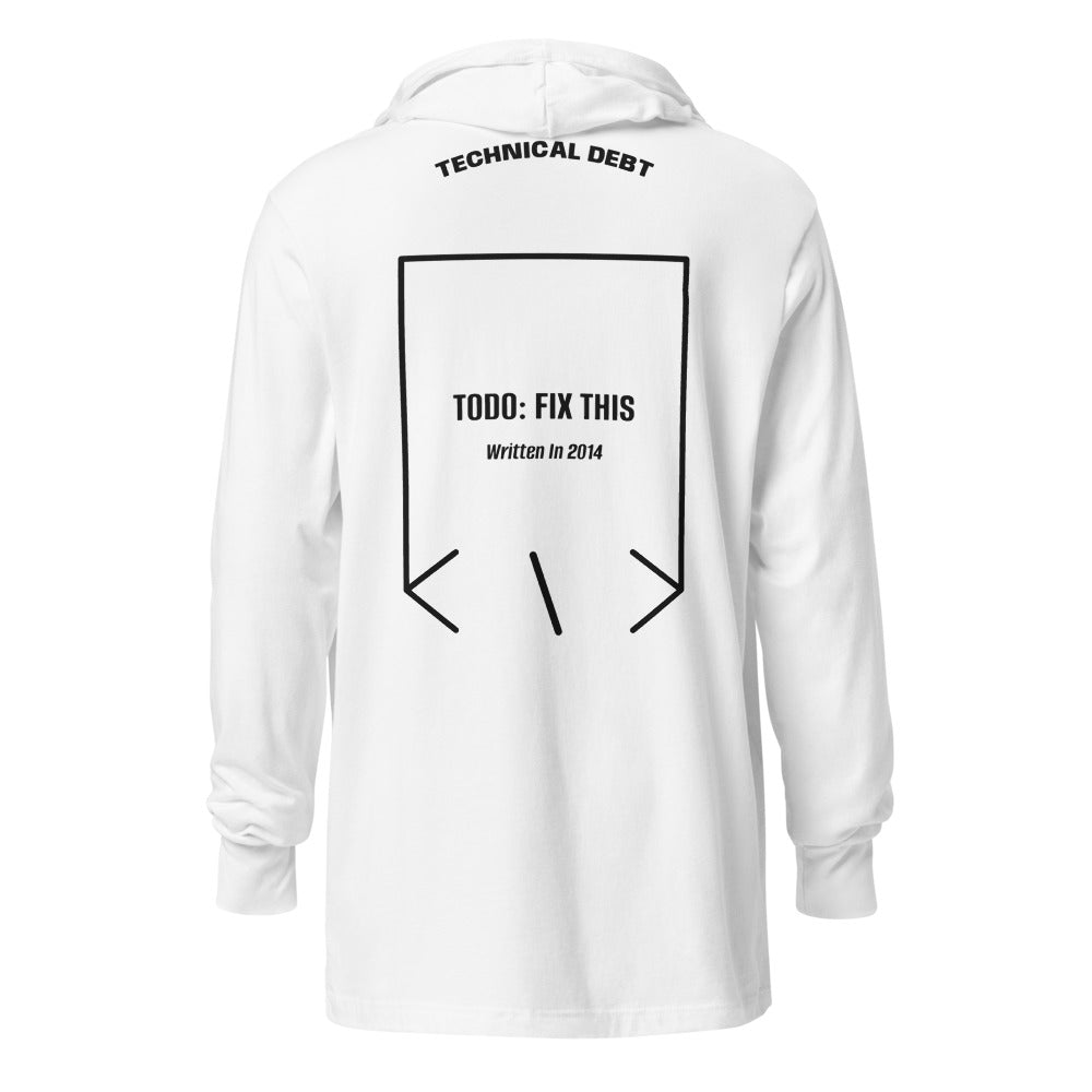 TODO: Fix This — White Black back mockup