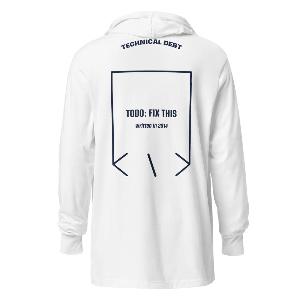 TODO: Fix This — White Heather Navy back mockup