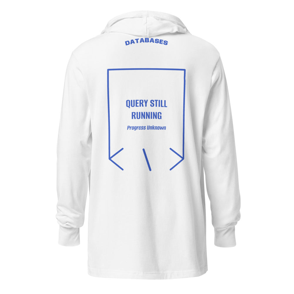 Query Still Running — White Heather True Royal back mockup