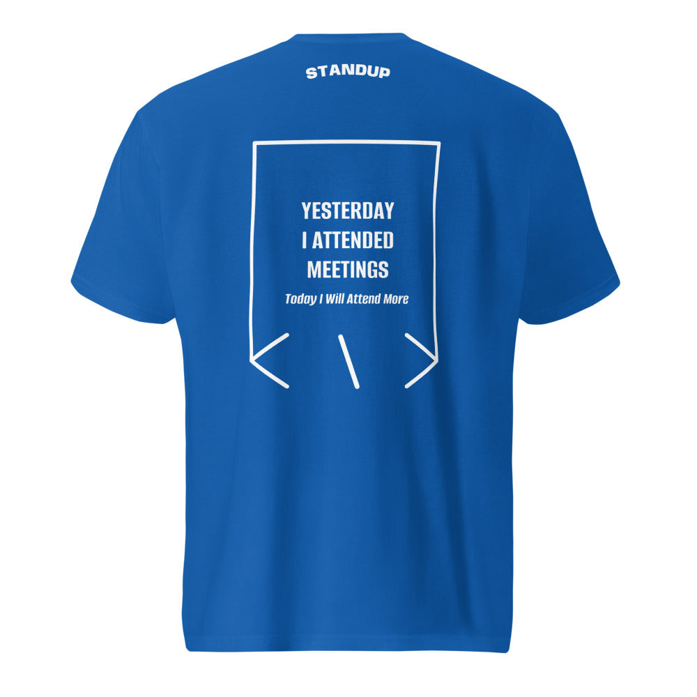 Yesterday I Attended Meetings — secondary back mockup