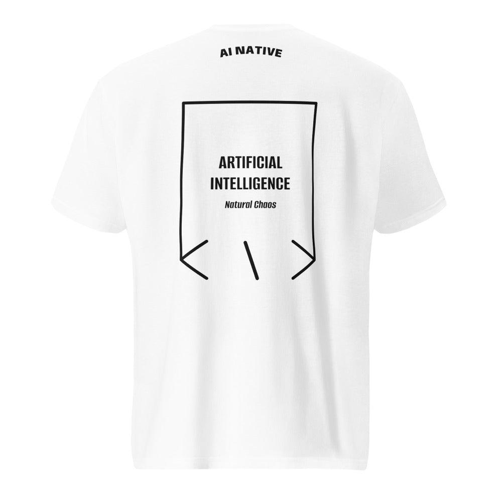 Artificial Intelligence — White Black back mockup