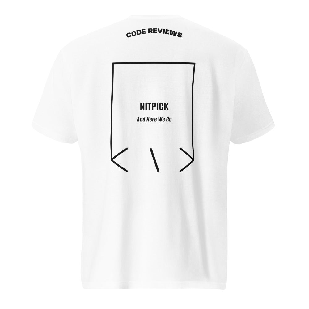 Nitpick — White Black back mockup