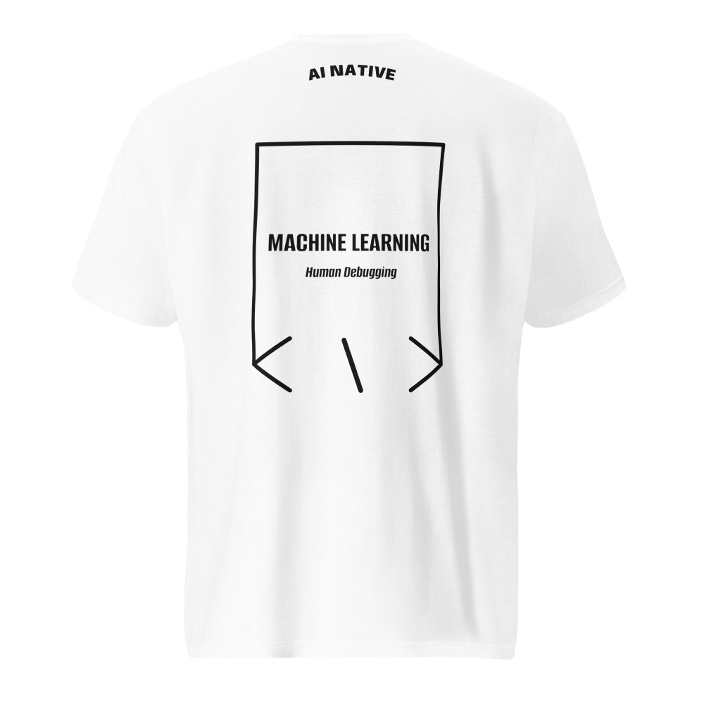 Machine Learning — White Black back mockup