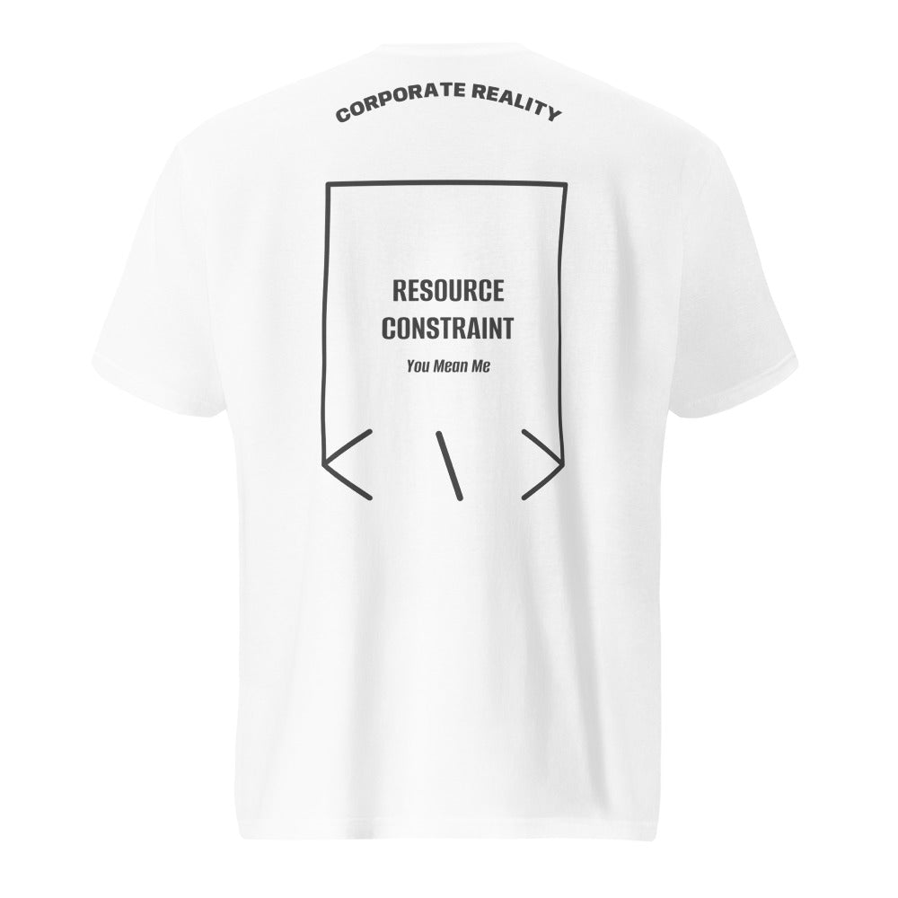 Resource Constraint — White Heather Dark Grey back mockup