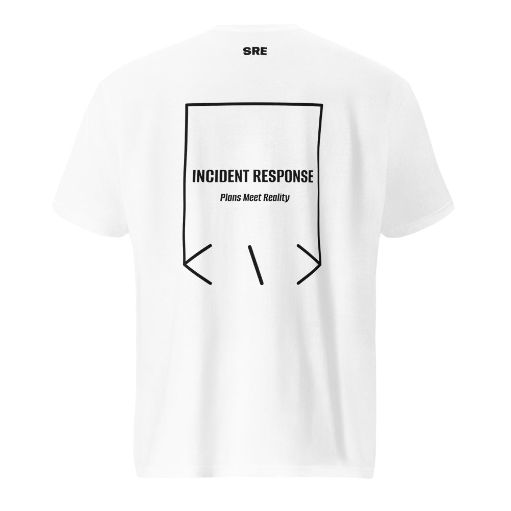 Incident Response — White Black back mockup
