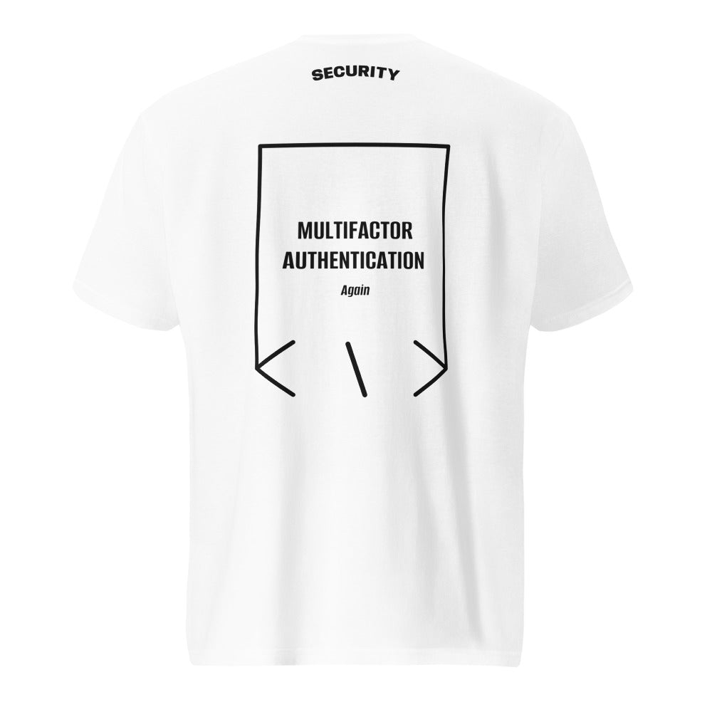 Multifactor Authentication — White Black back mockup