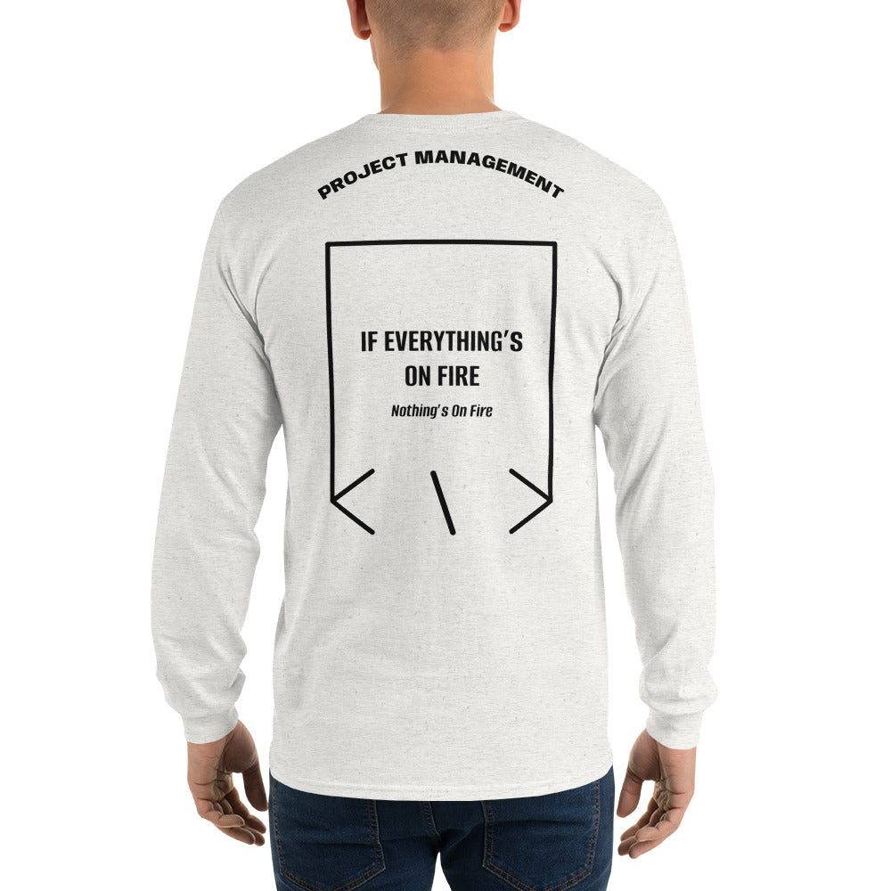 If Everything’s On Fire — Ash Black back mockup