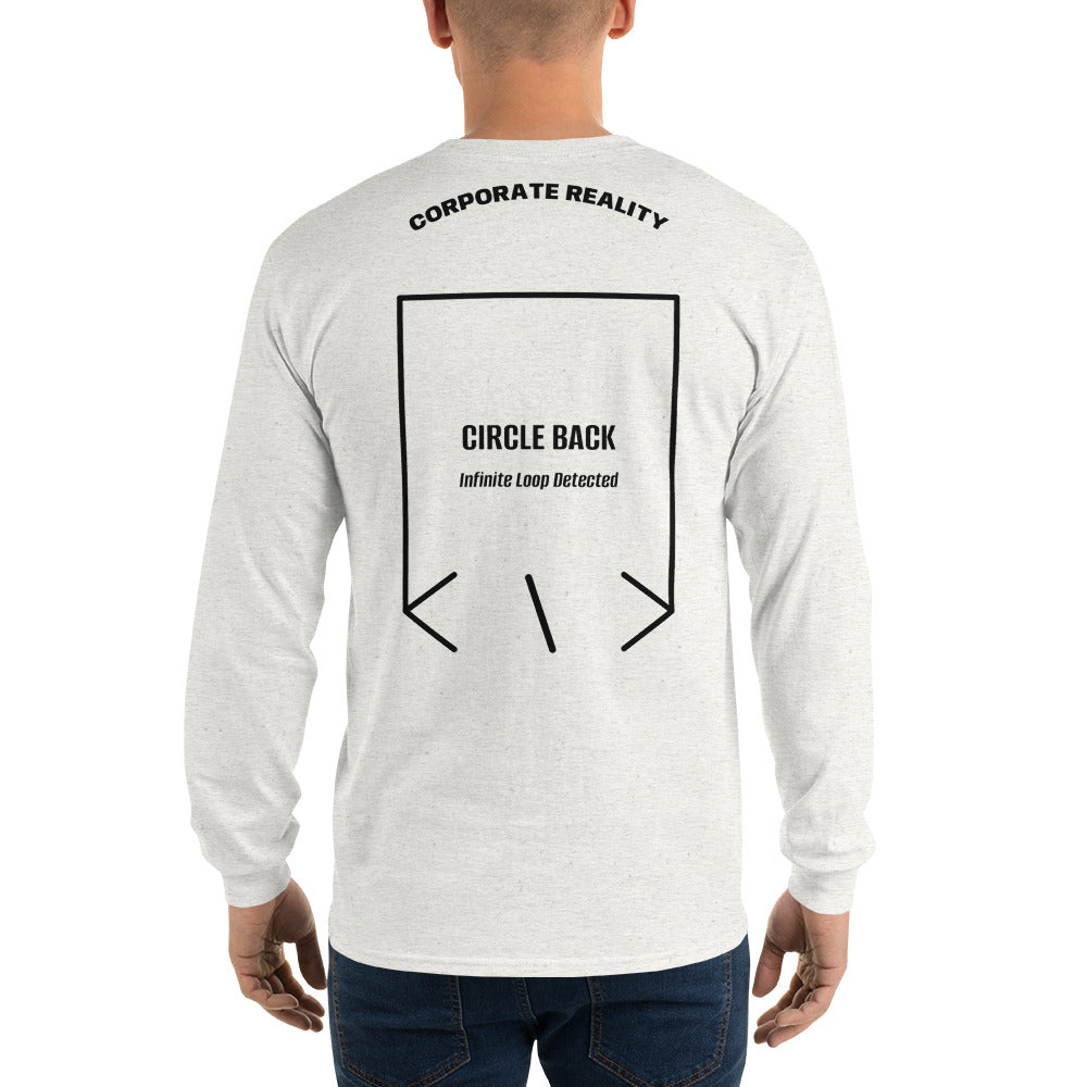 Circle Back — Ash Black back mockup
