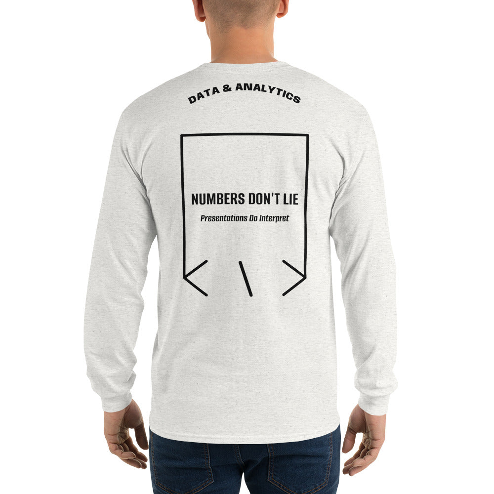 Numbers Don't Lie — Ash Black back mockup