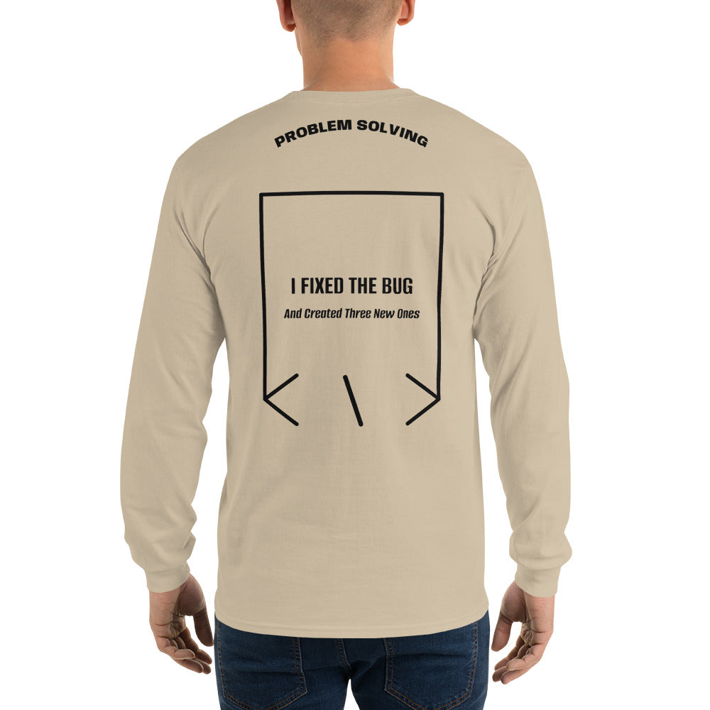 I Fixed The Bug — Sand Black back mockup