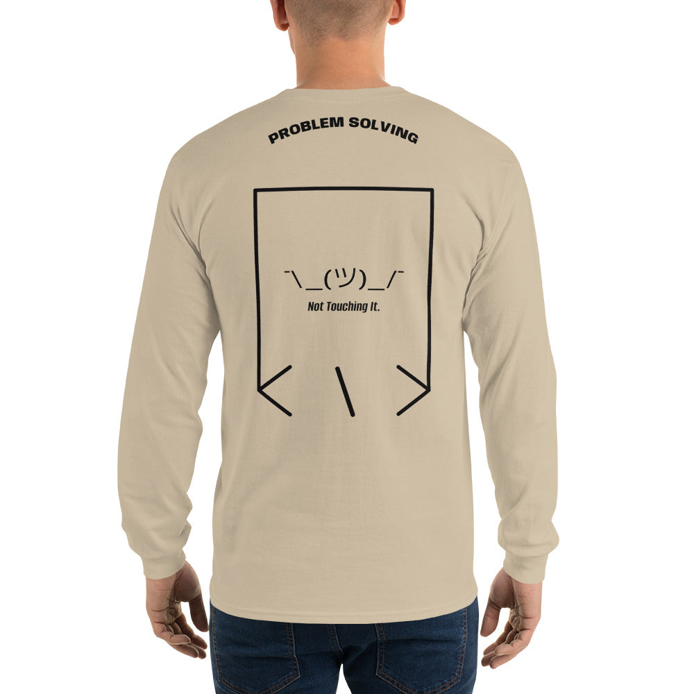 ¯\_(ツ)_/¯ — Sand Black back mockup