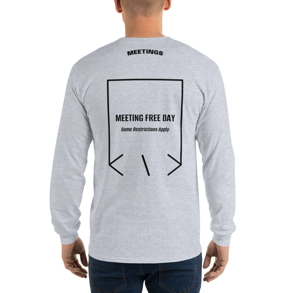 Meeting Free Day — Sport Grey Black back mockup