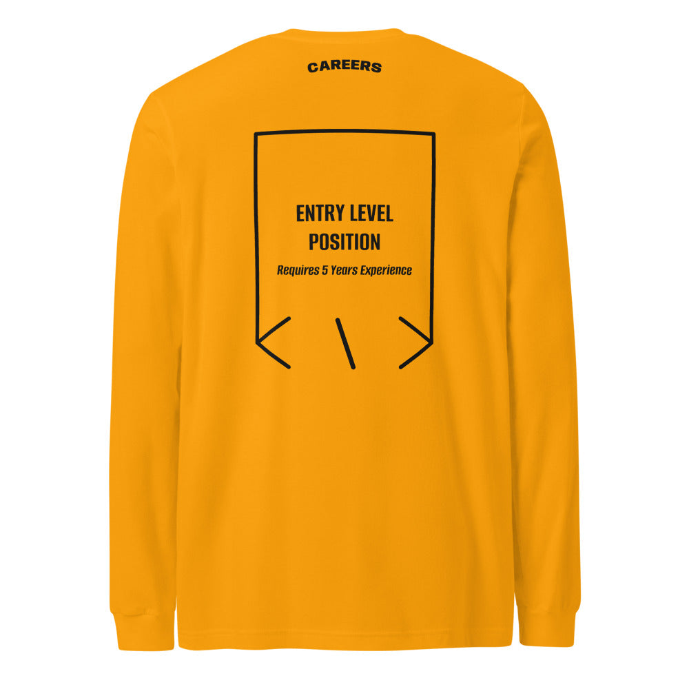 Entry Level Position — Gold Black back mockup