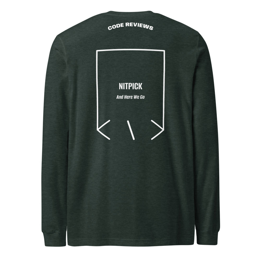 Nitpick — Heather Forest White back mockup