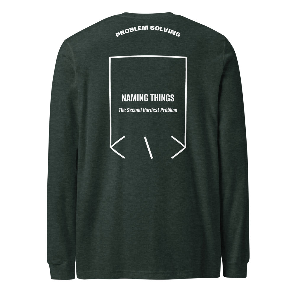 Naming Things — Heather Forest White back mockup