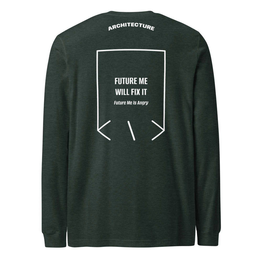 Future Me Will Fix It — secondary back mockup