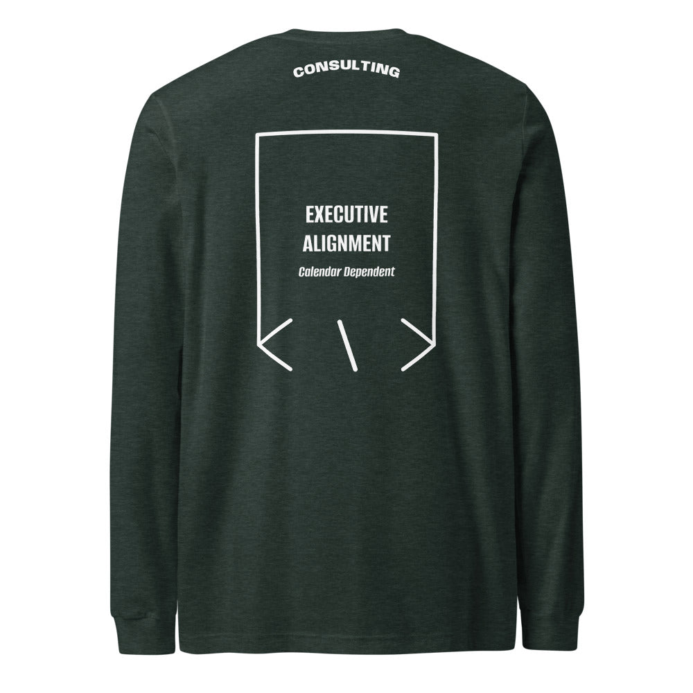 Executive Alignment — Heather Forest White back mockup