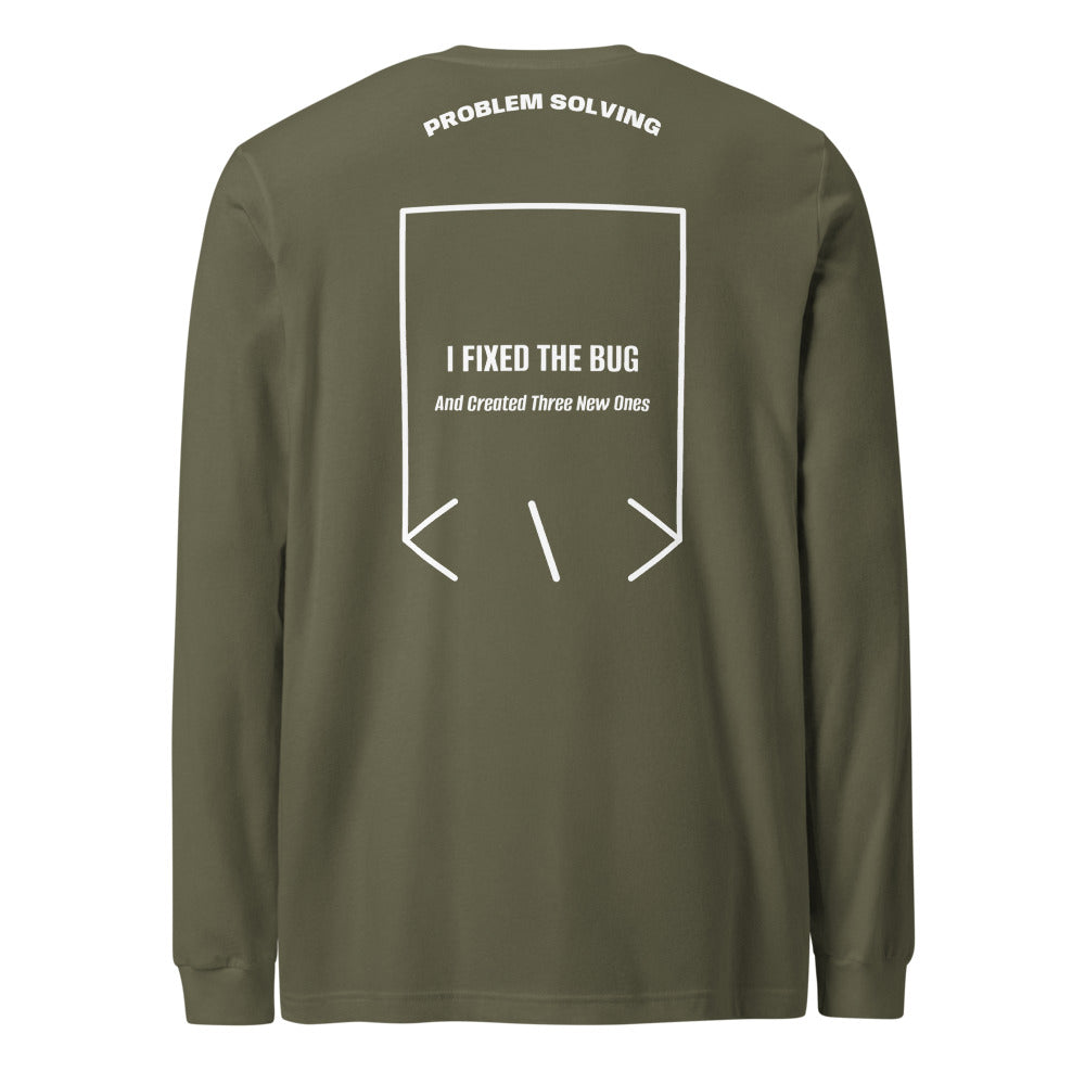 I Fixed The Bug — secondary back mockup